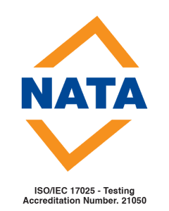NATA Accreditation Number 21050